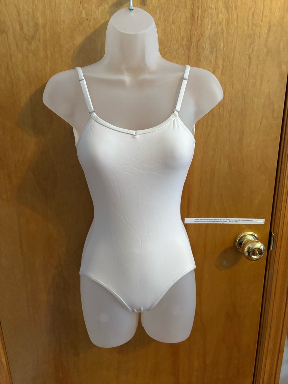 Capezio White Leotard